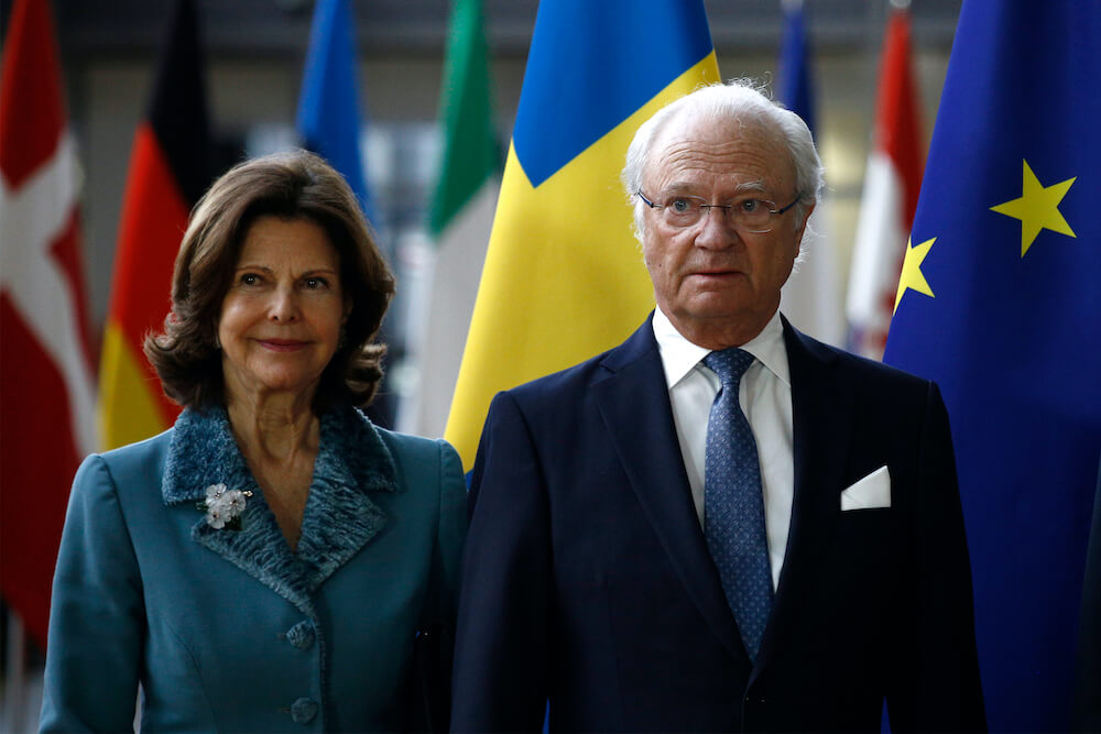 Swedish Queen and King: Silvia and  Carl XVI Gustaf